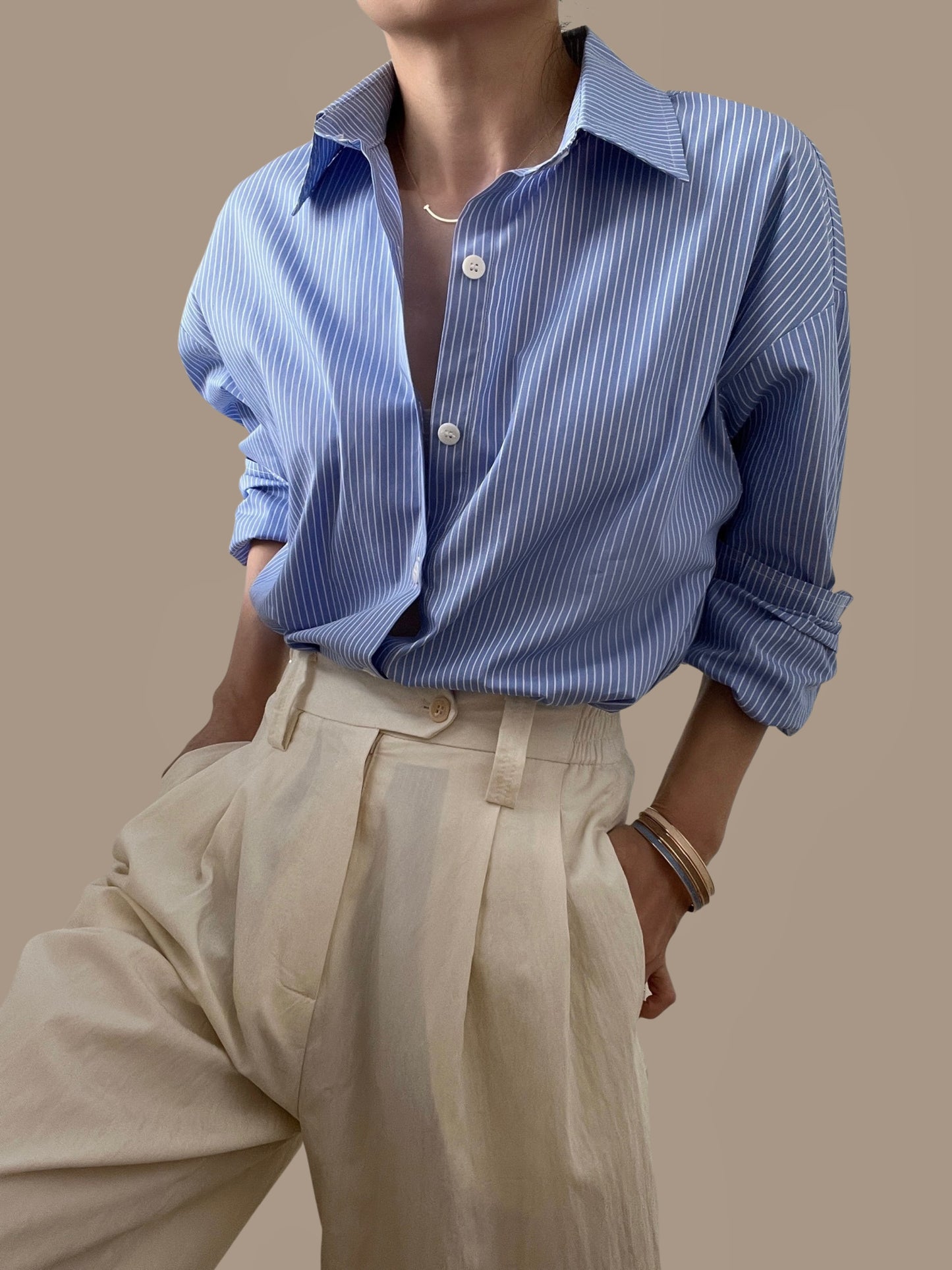 Sold Out - 01 Blue Stripe Shirt