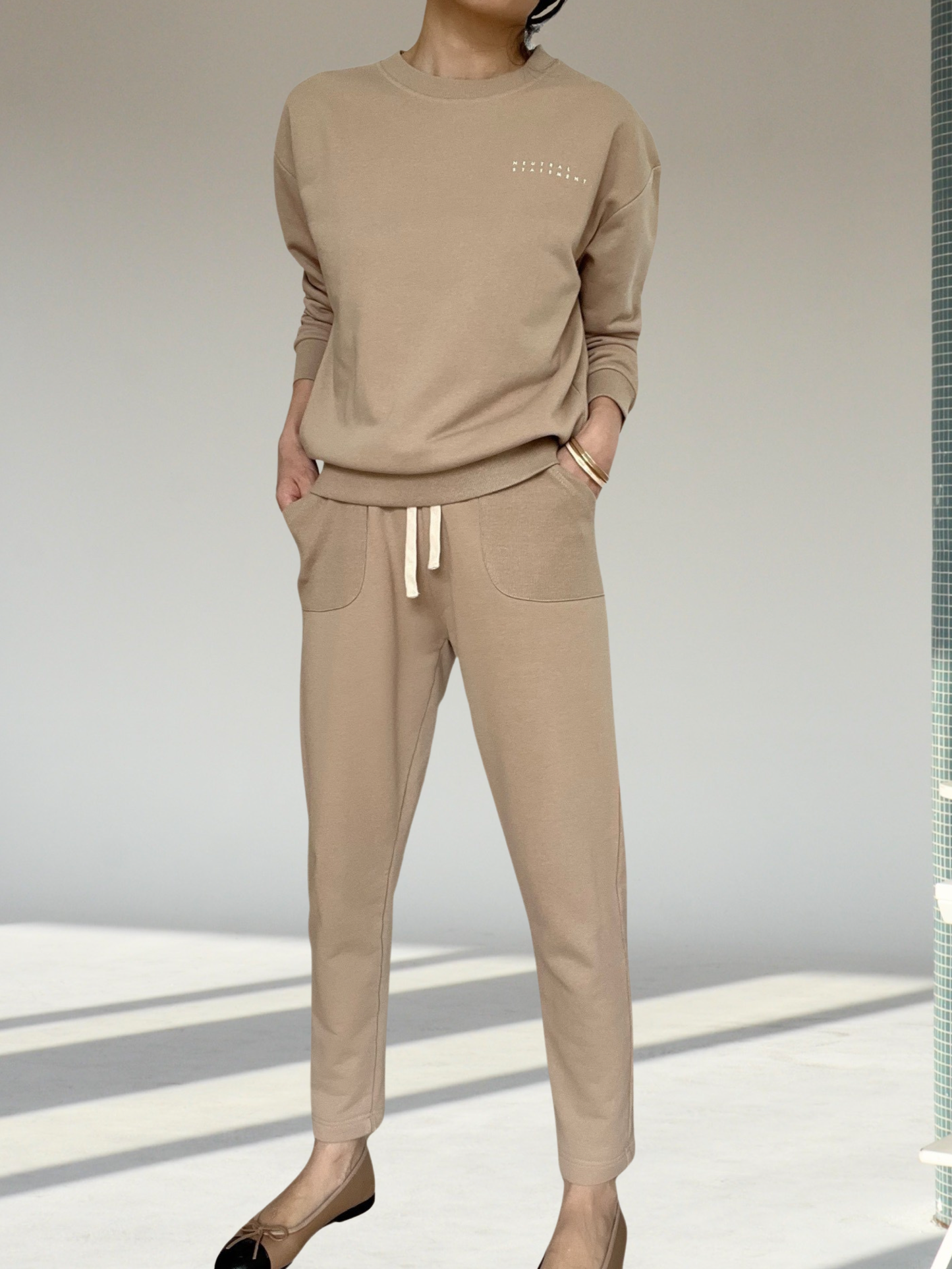 Sold Out -07 Everyday Sweatshirt- Latte