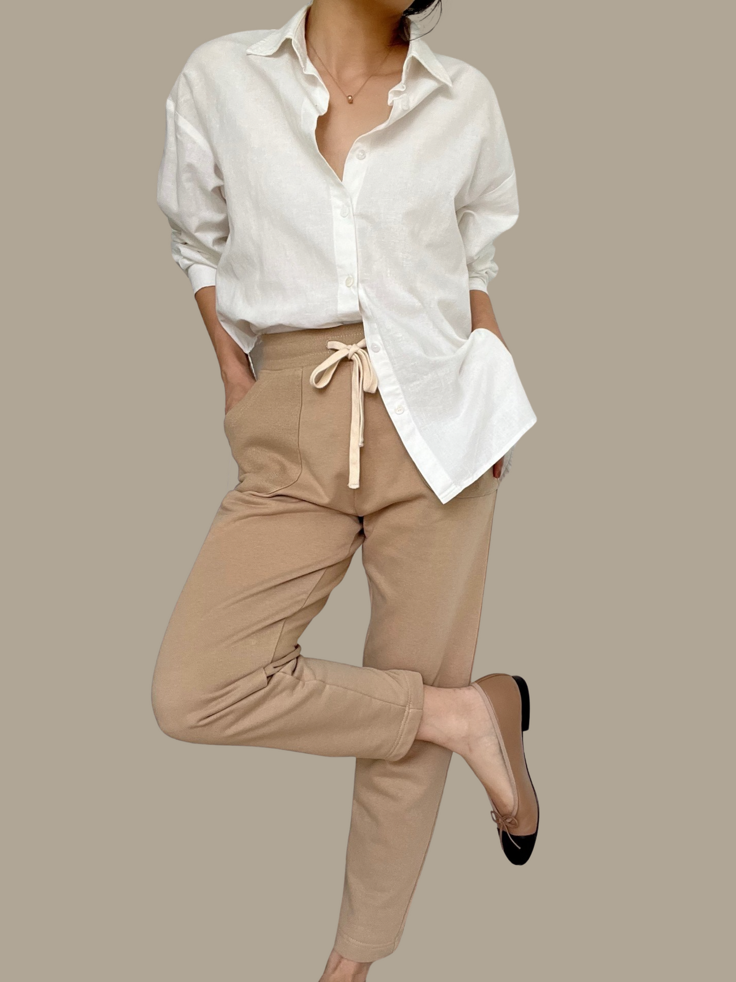 Sold Out - 08 Everyday Jogger Pants - Latte