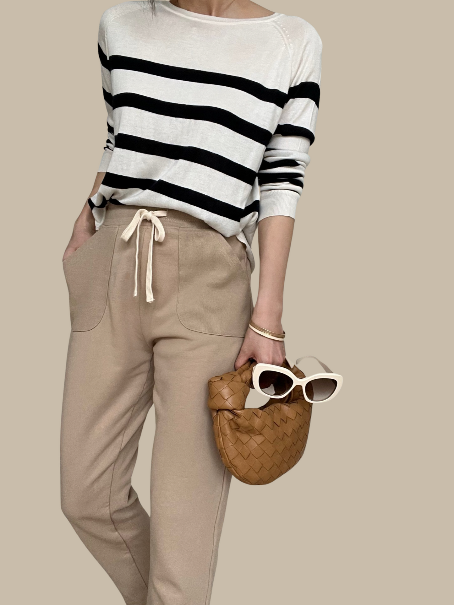 Sold Out - 08 Everyday Jogger Pants - Latte