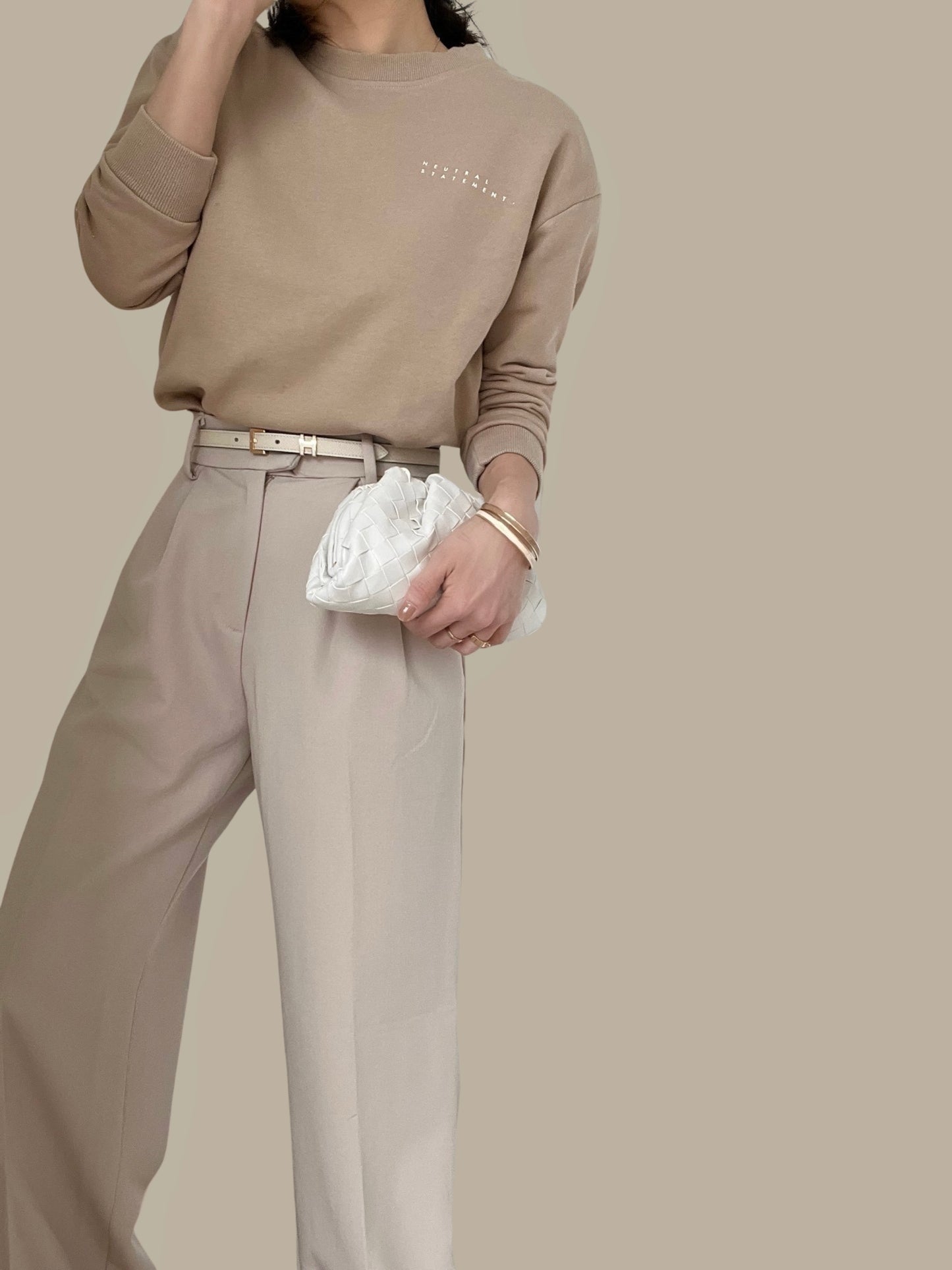 Sold Out -07 Everyday Sweatshirt- Latte