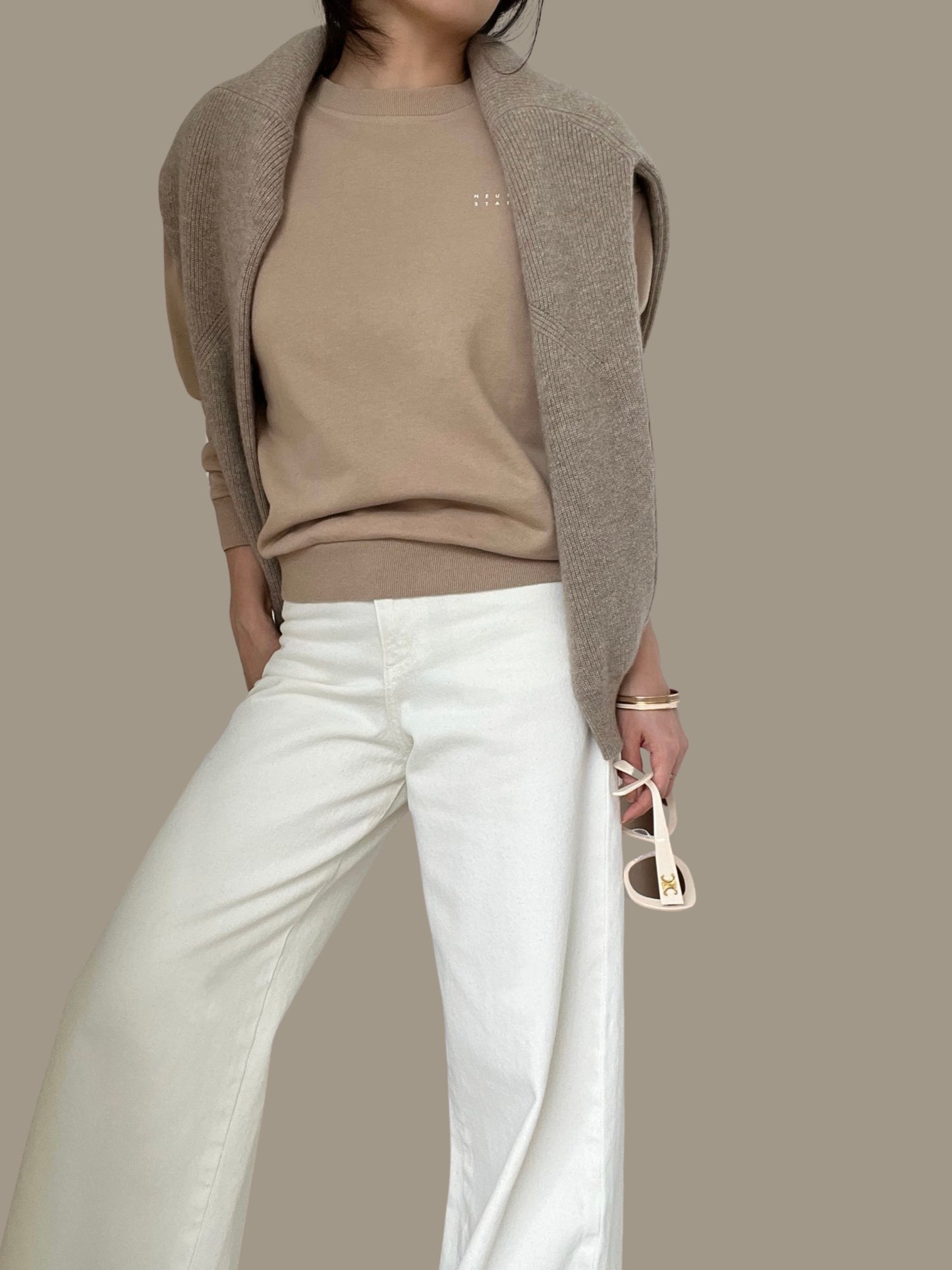 Sold Out -07 Everyday Sweatshirt- Latte