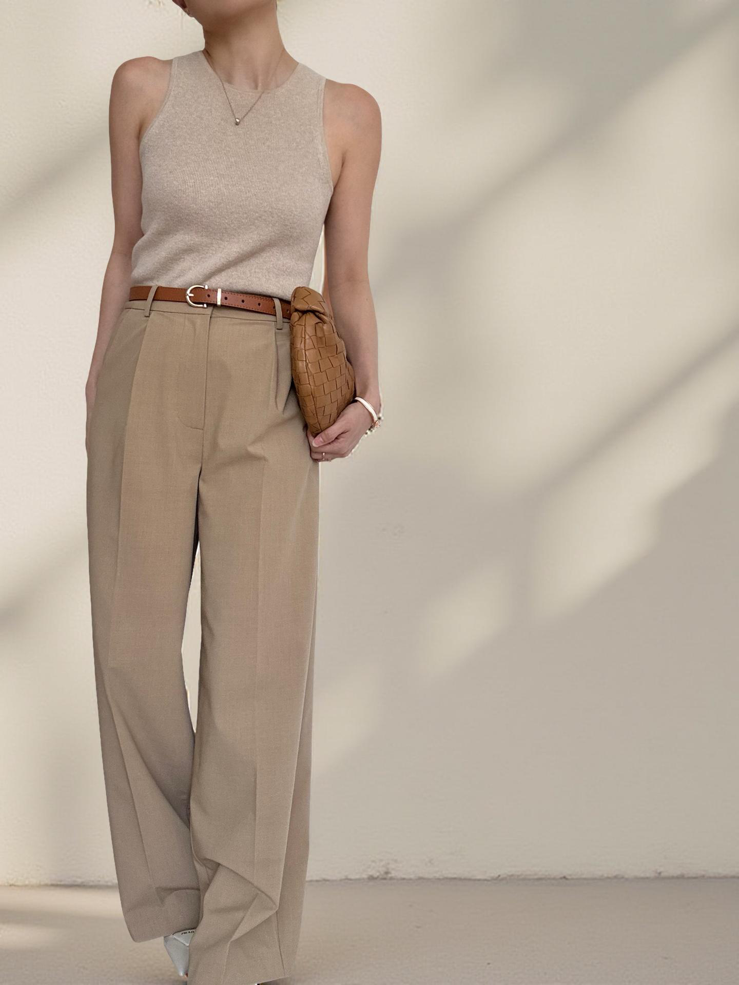 Cotton Cashmere Everyday Tank- Sable
