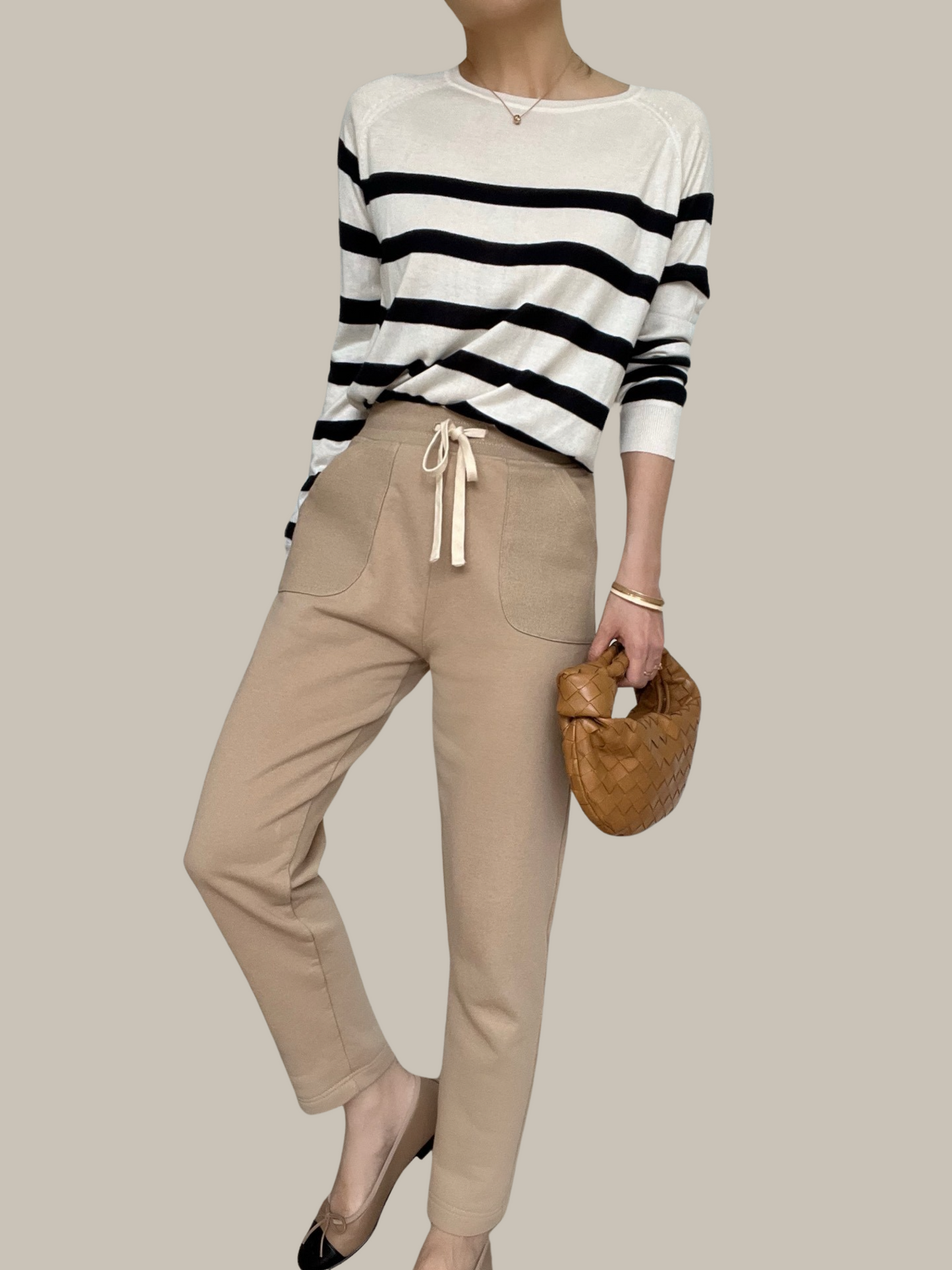 Out of Stock - 08 Everyday Jogger Pants - Latte