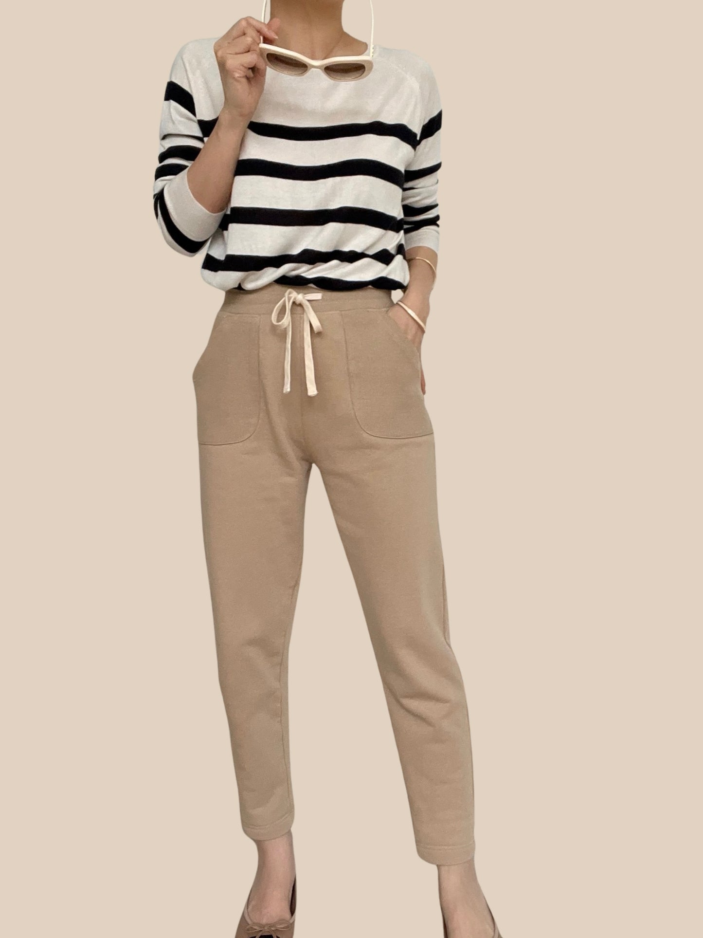 Out of Stock - 08 Everyday Jogger Pants - Latte