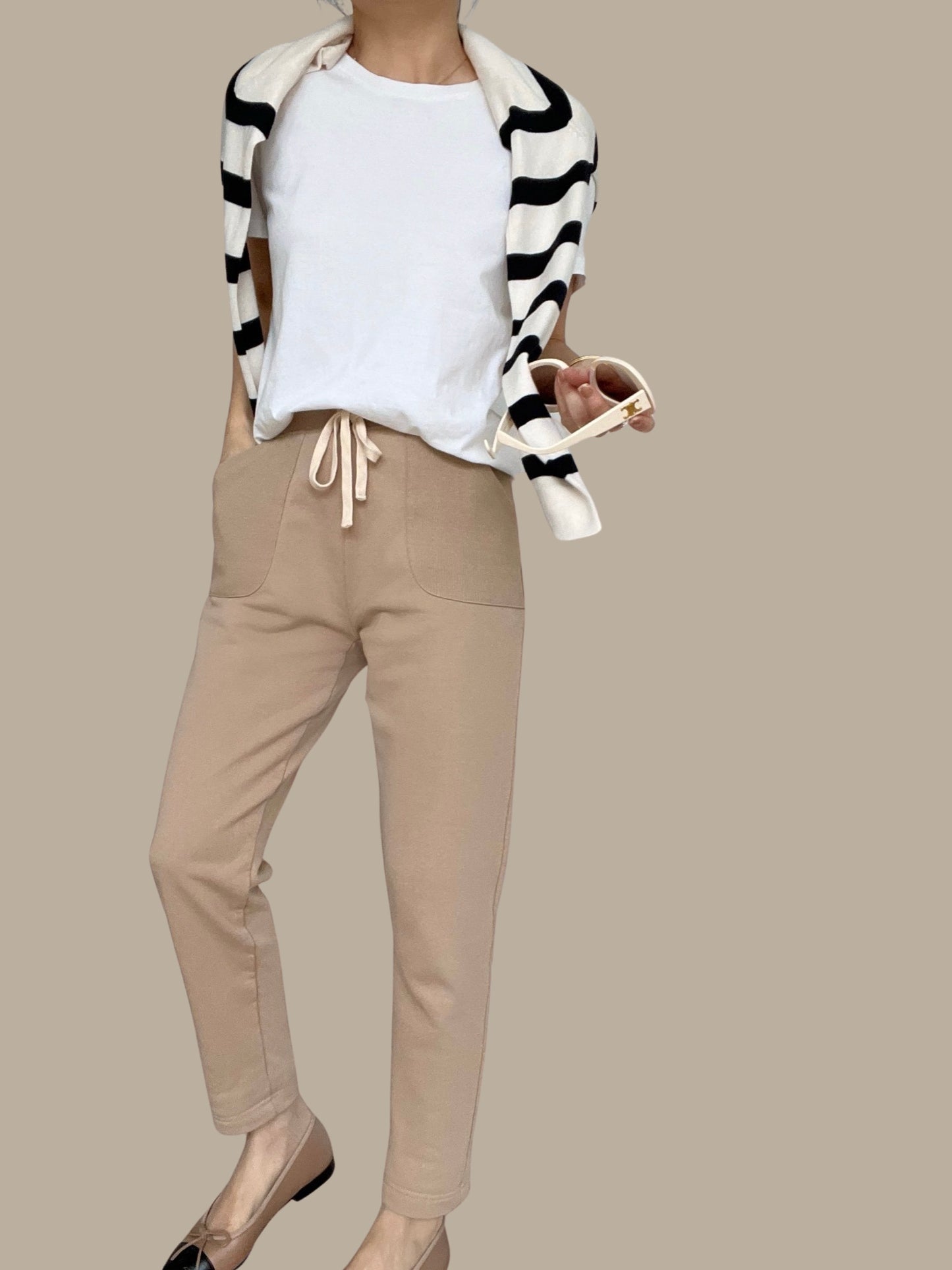 Out of Stock - 08 Everyday Jogger Pants - Latte